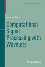 Computational Signal Processing with Wavelets