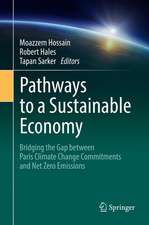 Pathways to a Sustainable Economy: Bridging the Gap between Paris Climate Change Commitments and Net Zero Emissions