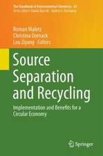 Source Separation and Recycling: Implementation and Benefits for a Circular Economy