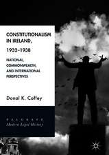 Constitutionalism in Ireland, 1932–1938