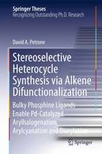 Stereoselective Heterocycle Synthesis via Alkene Difunctionalization: Bulky Phosphine Ligands Enable Pd-Catalyzed Arylhalogenation, Arylcyanation and Diarylation