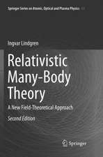 Relativistic Many-Body Theory: A New Field-Theoretical Approach