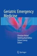 Geriatric Emergency Medicine