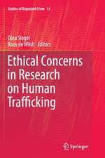 Ethical Concerns in Research on Human Trafficking