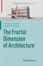 The Fractal Dimension of Architecture