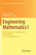 Engineering Mathematics I: Electromagnetics, Fluid Mechanics, Material Physics and Financial Engineering