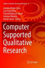 Computer Supported Qualitative Research