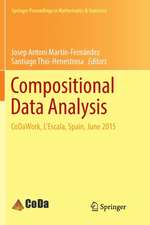 Compositional Data Analysis: CoDaWork, L’Escala, Spain, June 2015