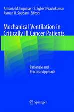 Mechanical Ventilation in Critically Ill Cancer Patients: Rationale and Practical Approach