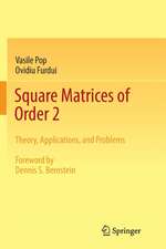 Square Matrices of Order 2: Theory, Applications, and Problems