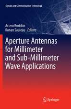 Aperture Antennas for Millimeter and Sub-Millimeter Wave Applications