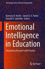 Emotional Intelligence in Education: Integrating Research with Practice