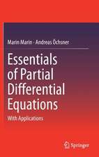 Essentials of Partial Differential Equations: With Applications