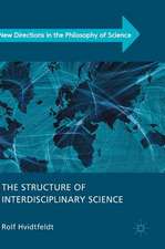 The Structure of Interdisciplinary Science