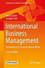 International Business Management: Succeeding in a Culturally Diverse World