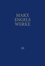 MEW / Marx-Engels-Werke Band 16