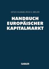 Handbuch Europäischer Kapitalmarkt