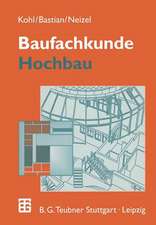 Baufachkunde: Hochbau