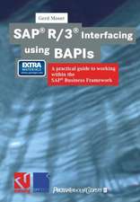 SAP® R/3® Interfacing using BAPIs: A practical guide to working within the SAP® Business Framework