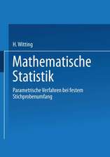 Mathematische Statistik I: Parametrische Verfahren bei festem Stichprobenumfang