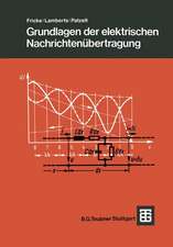 Grundlagen der elektrischen Nachrichtenübertragung