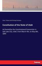 Constitution of the State of Utah