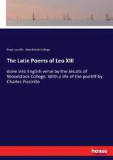 The Latin Poems of Leo XIII