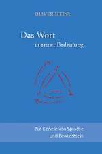 Heinl, O: Wort in seiner Bedeutung