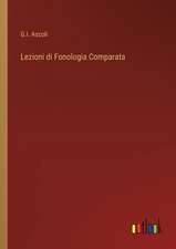 Lezioni di Fonologia Comparata