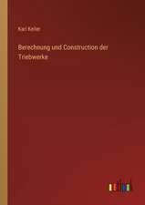 Berechnung und Construction der Triebwerke