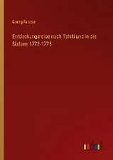 Entdeckungsreise nach Tahiti und in die Südsee 1772-1775