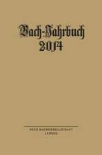 Bach-Jahrbuch 2014