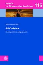 Sola Scriptura