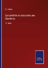 Zeitschrift für die Geschichte des Oberrheins