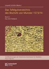 Das Tafelgutverzeichnis des Bischofs von Münster 1573/74