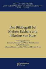 Der Bildbegriff bei Meister Eckhard und Nikolaus von Kues