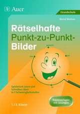 Rätselhafte Punkt-zu-Punkt-Bilder