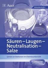 Säuren - Laugen - Neutralisation - pH-Wert