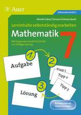 Lerninhalte selbstständig erarbeiten Mathematik 7