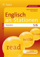 Englisch an Stationen Spezial Textarbeit 5/6