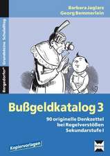 Bußgeldkatalog 3