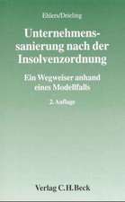 Unternehmenssanierung nach der Insolvenzordnung