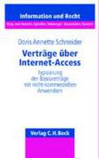 Verträge über Internet-Access