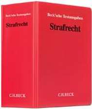 Strafrecht (ohne Fortsetzungsnotierung). Inkl. 55. Ergänzungslieferung