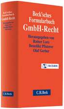 Becksches Formularbuch GmbH-Recht