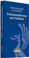 Professionalisierung der Mediation