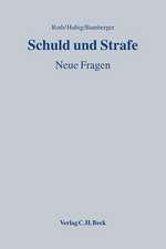 Schuld und Strafe