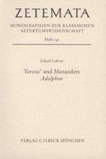 Terenz' und Menanders Adelphoe