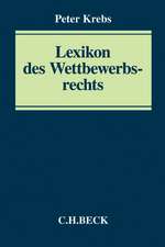 Lexikon des Wettbewerbsrechts