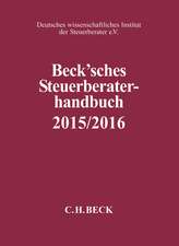 Beck'sches Steuerberater-Handbuch 2015/2016